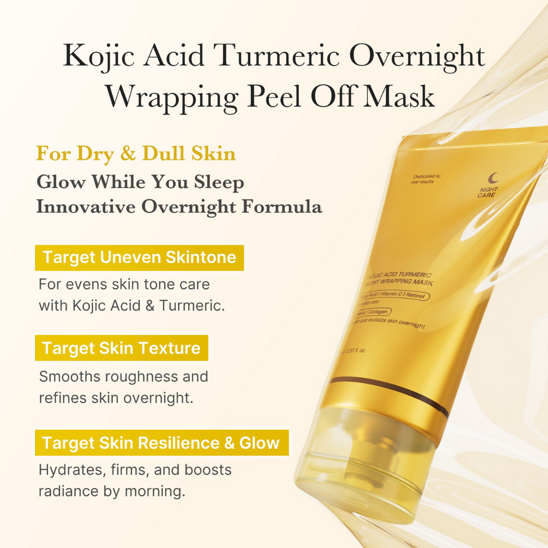 Turmeric and Kojic Acid Overnight Mask