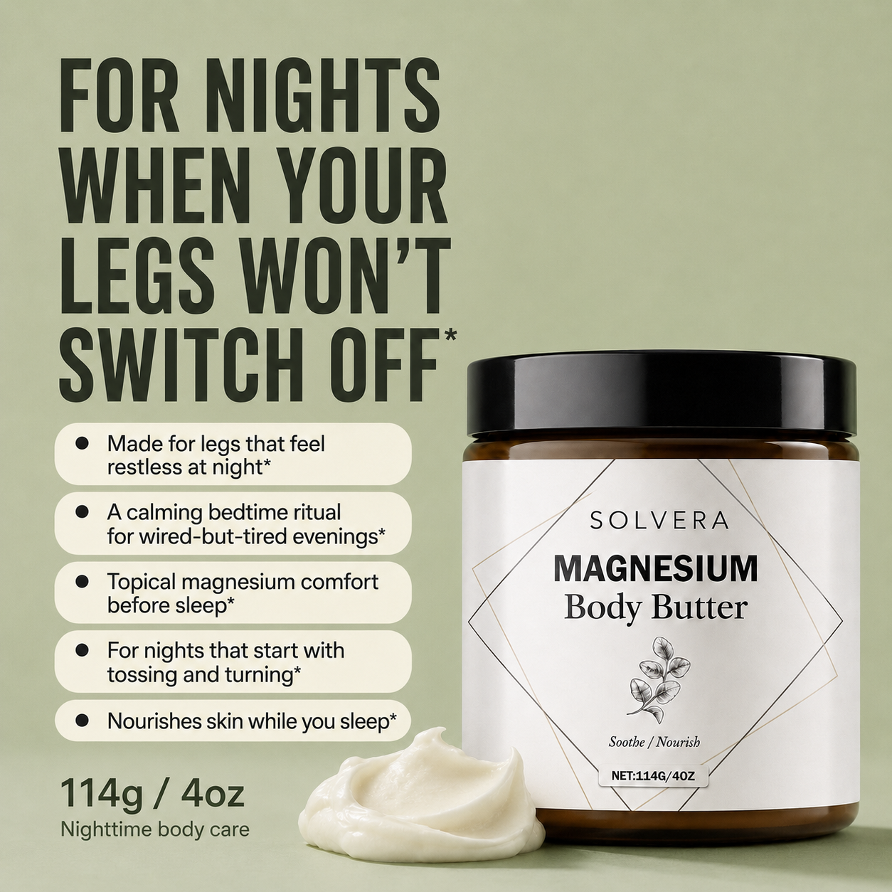 Sleep Ease Magnesium Body Butter
