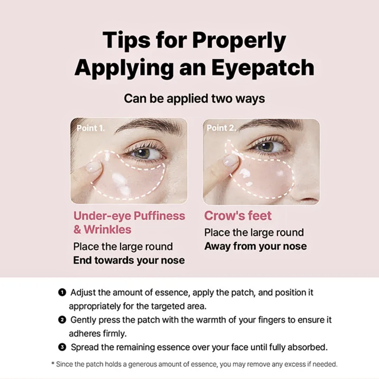 Peptide Collagen Hydrogel Eye Patch