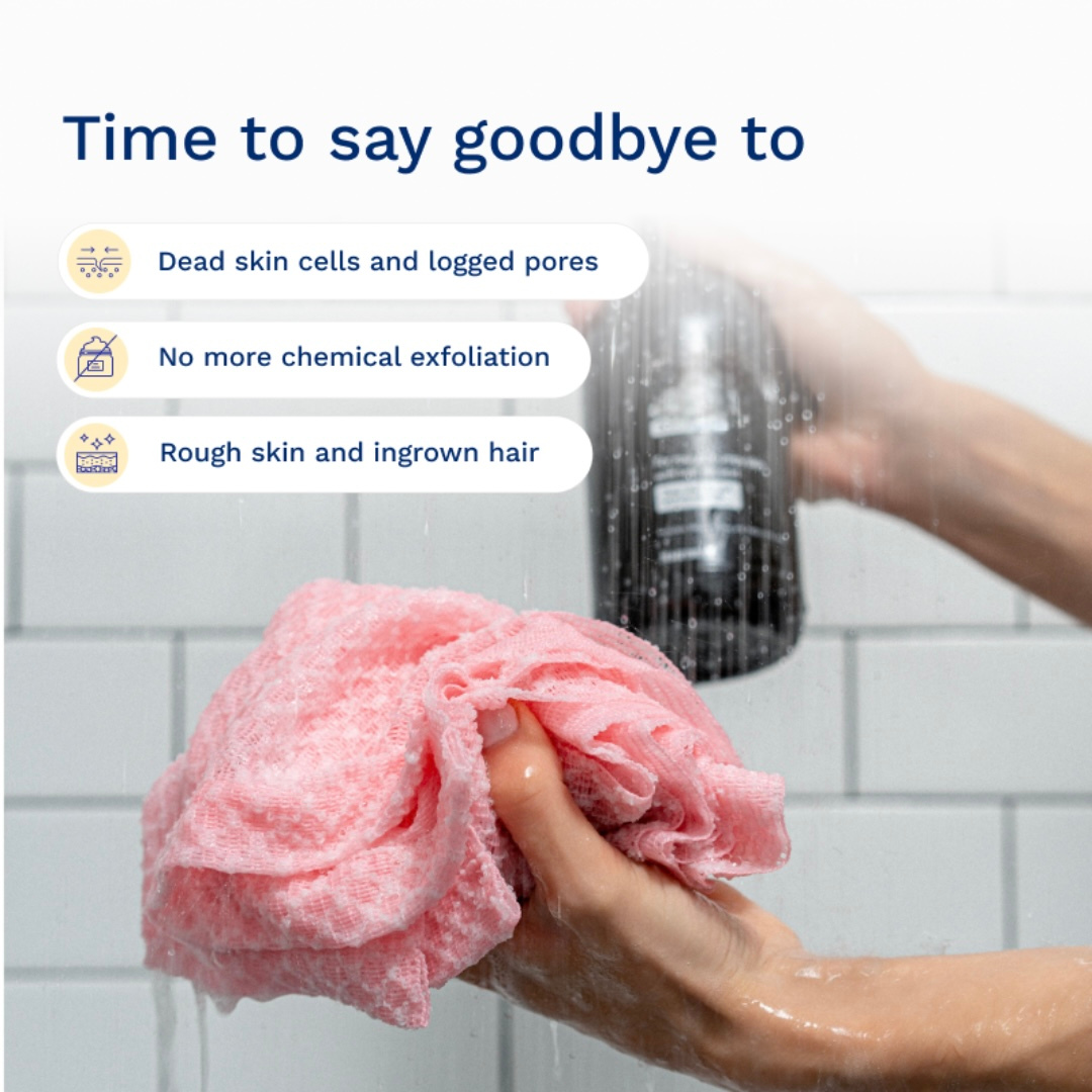 Japanese Exfoliating Shower Towel