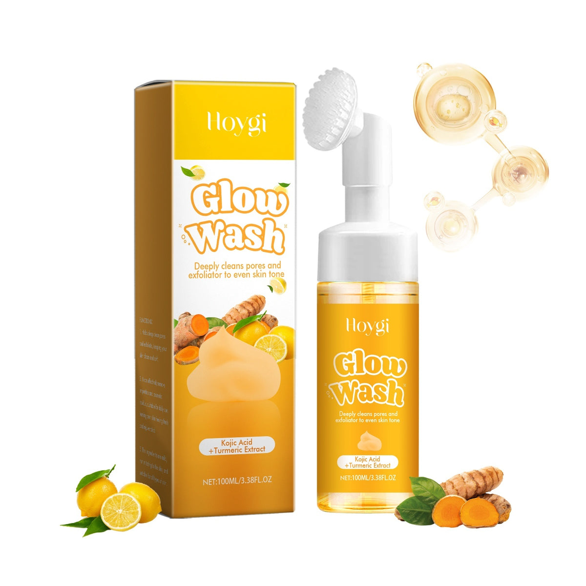 Turmeric & Kojic Acid Cleansing Foam