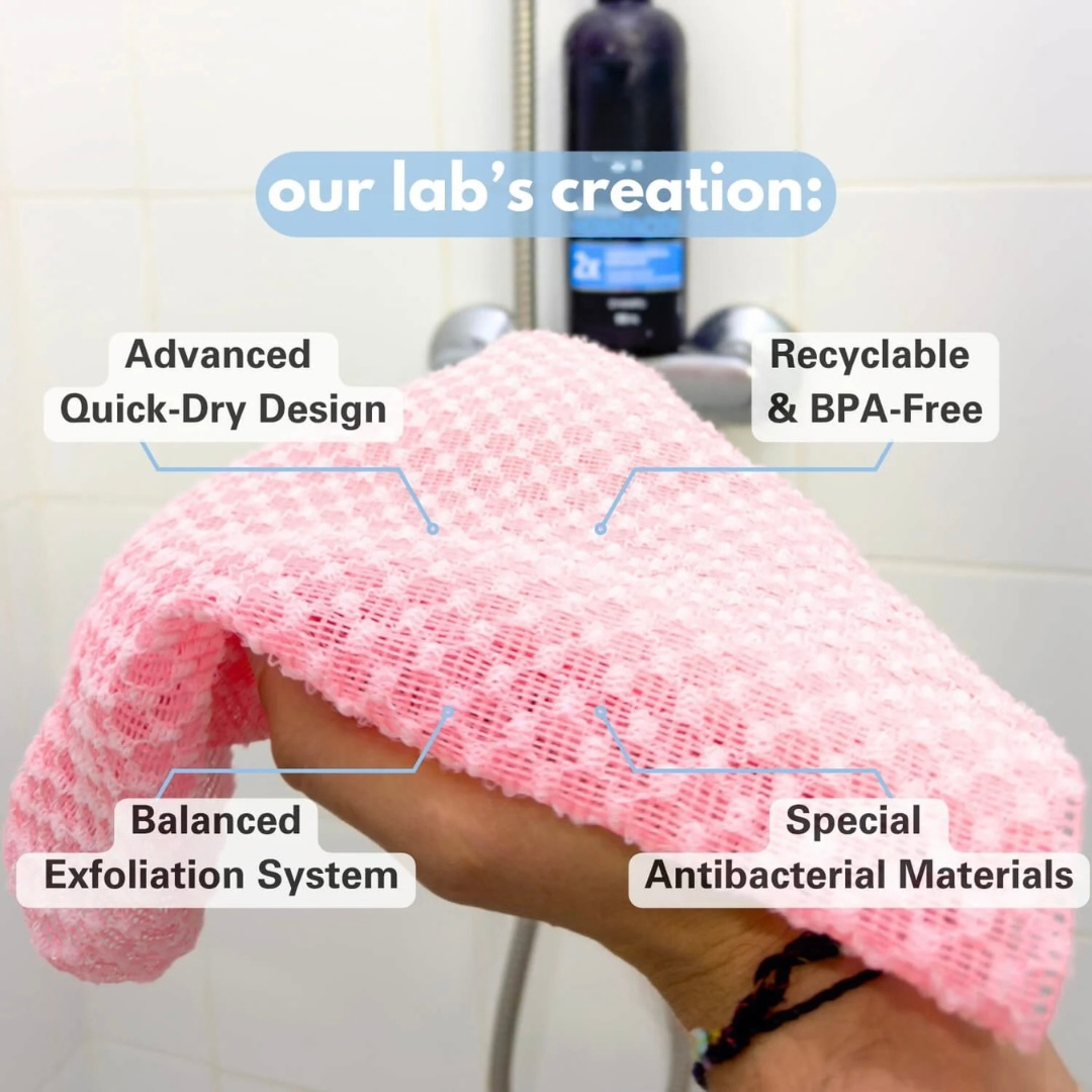 Japanese Exfoliating Shower Towel