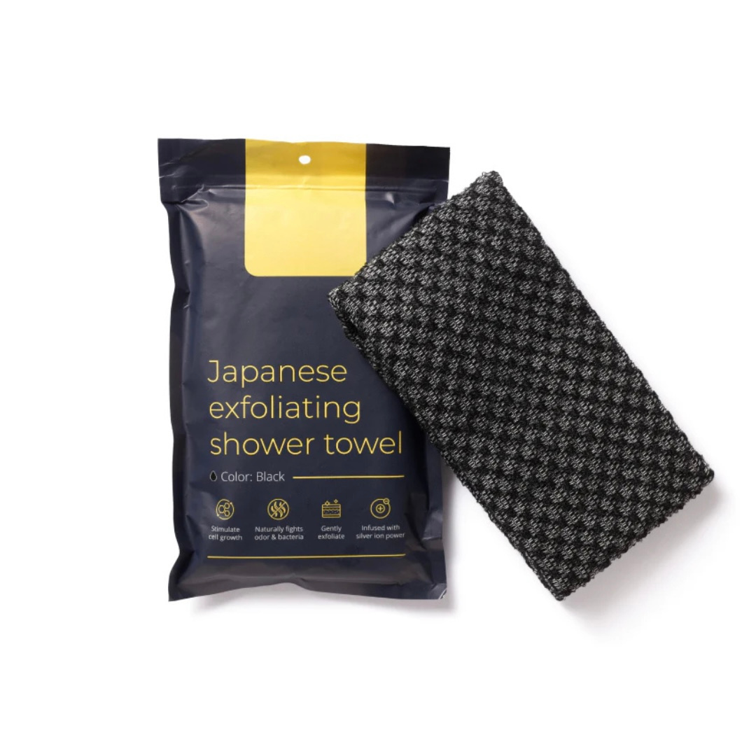 Japanese Exfoliating Shower Towel