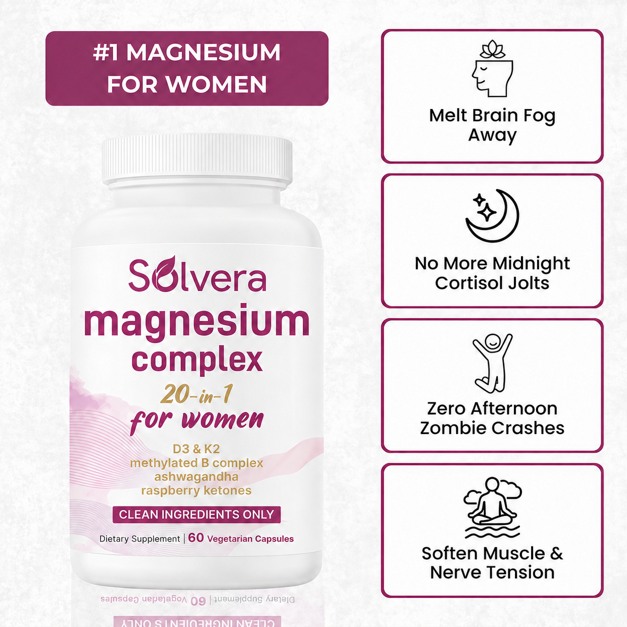 Magnesium Complex 20-in-1 for Women
