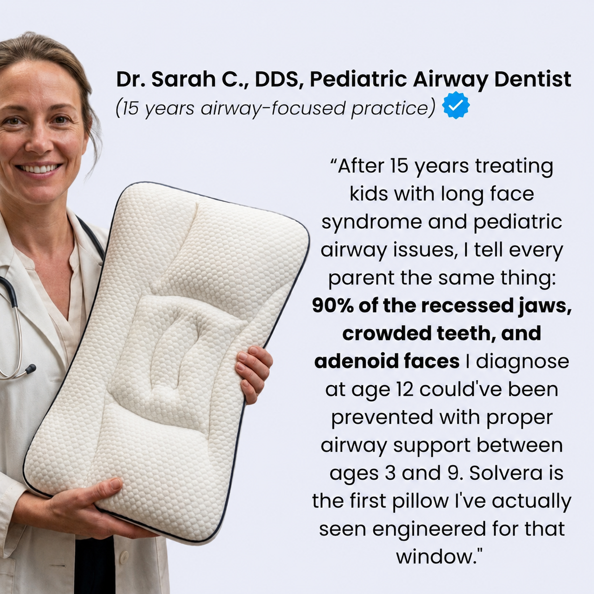Kids Posture Pillow