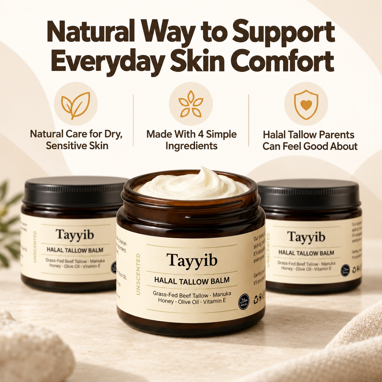 Tayyib Halal Tallow Balm