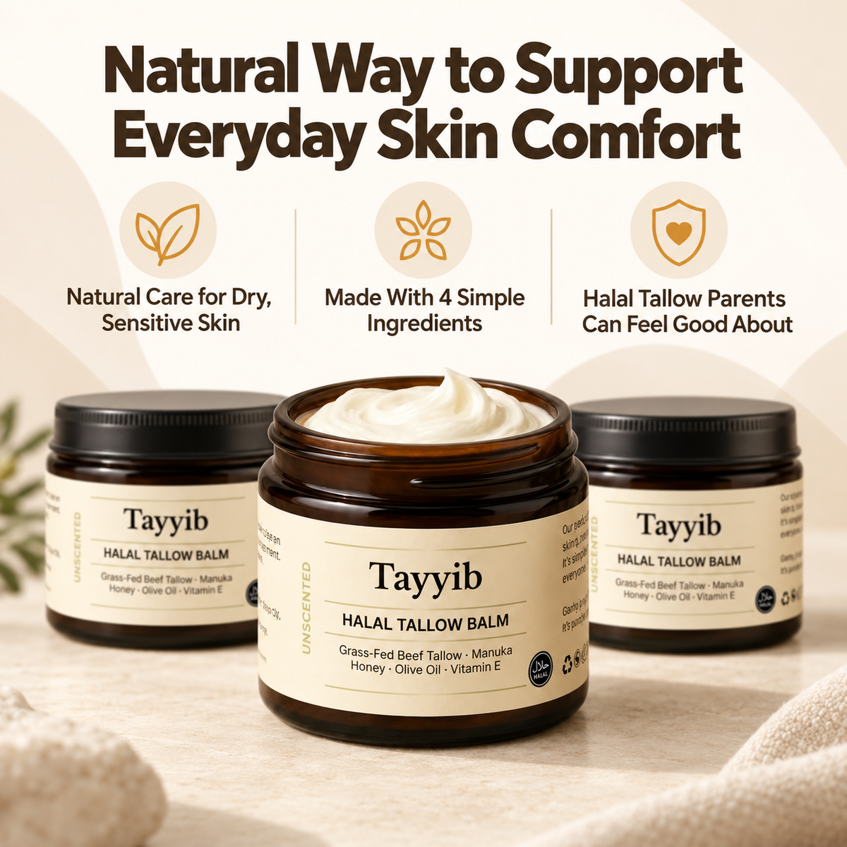 Tayyib Halal Tallow Balm