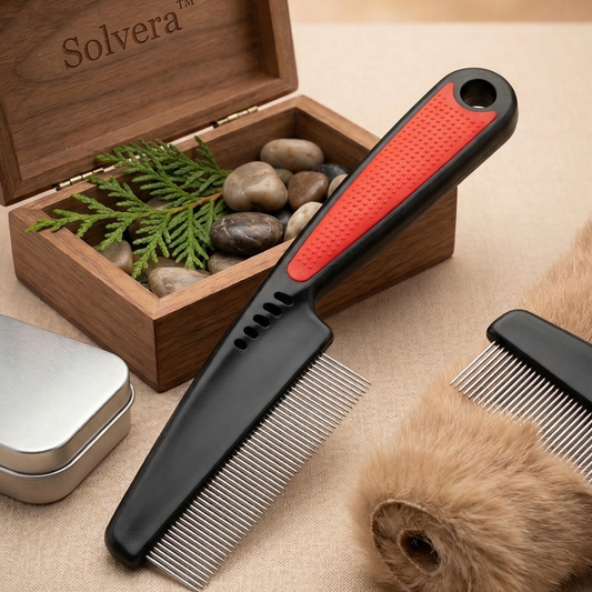 Fine-Toothed Flea & Tick Comb